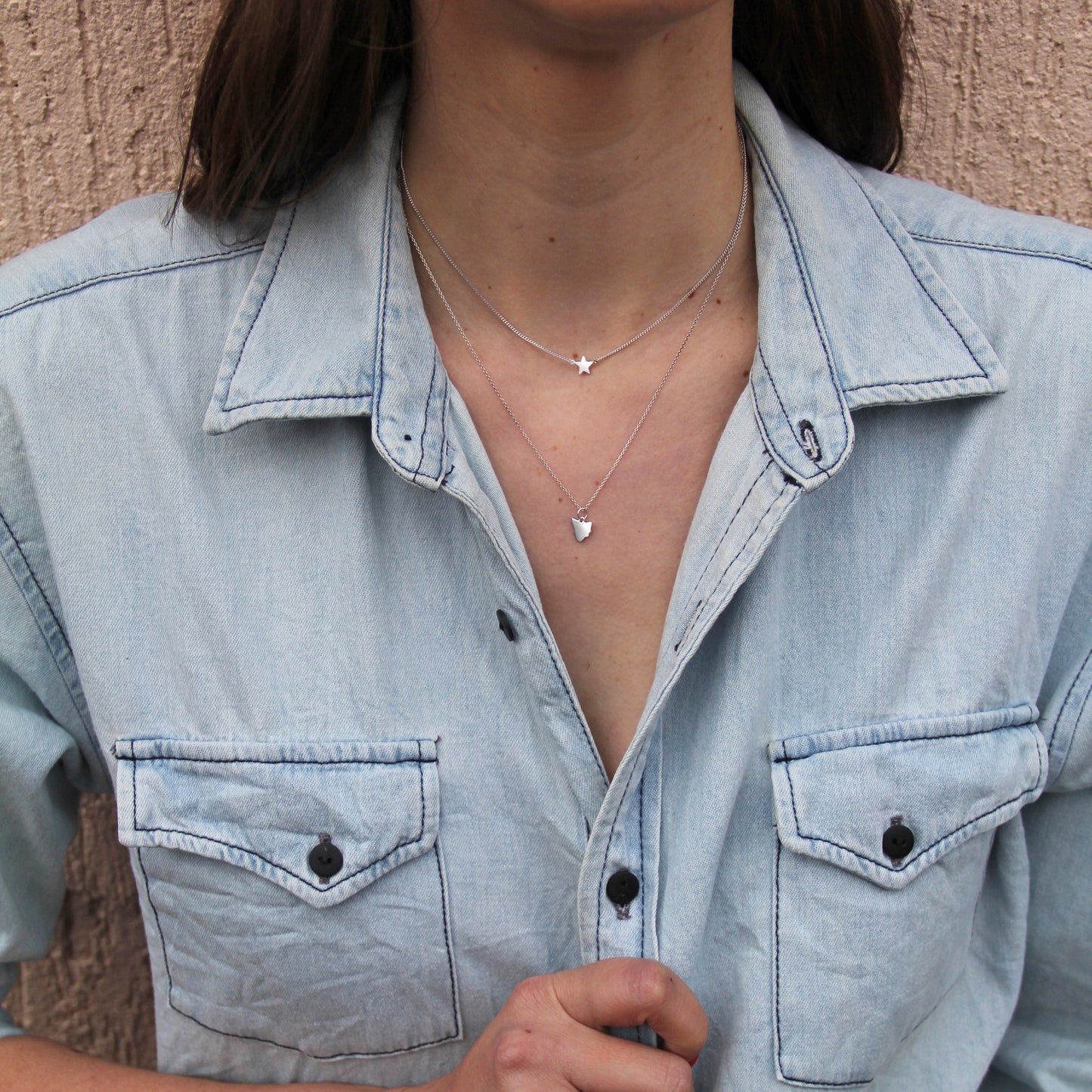 Solid Heart Necklace