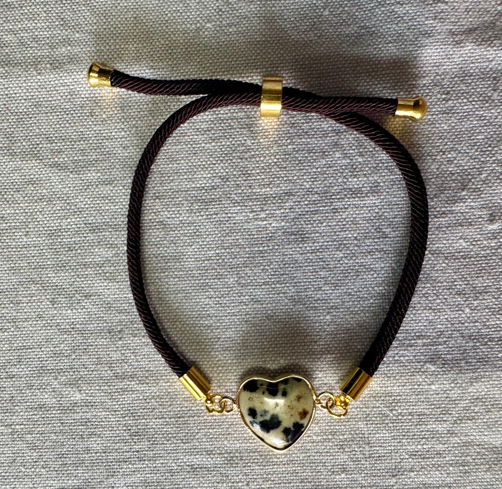Heart on cord