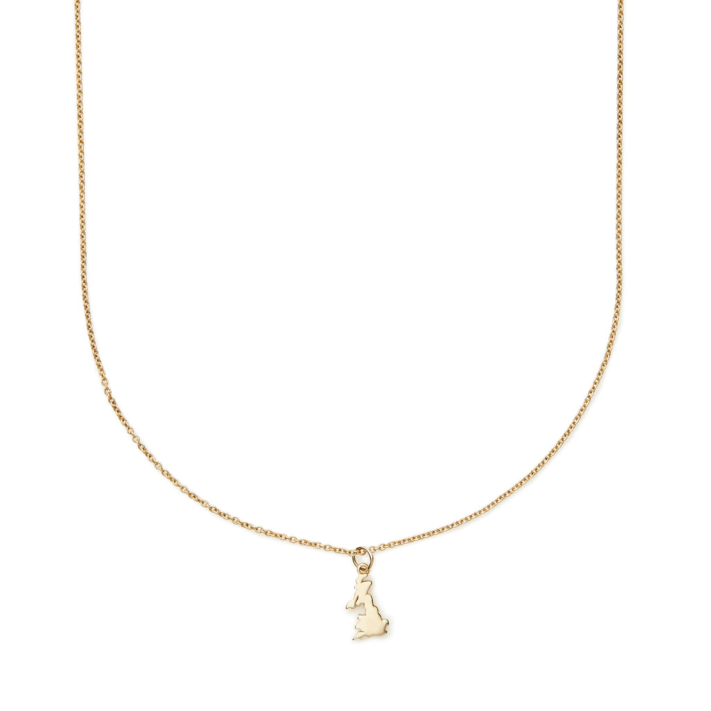 U.K Map Necklace