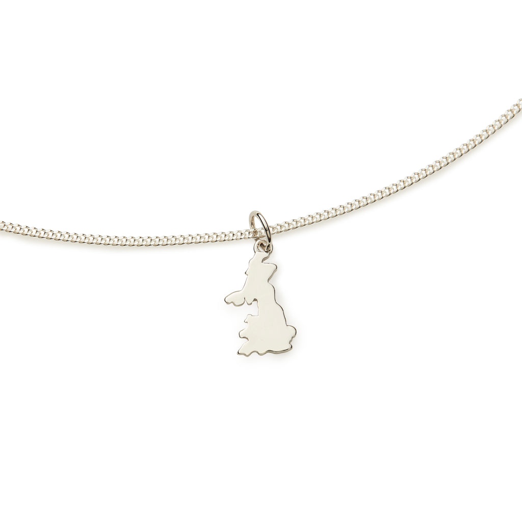 U.K Map Necklace