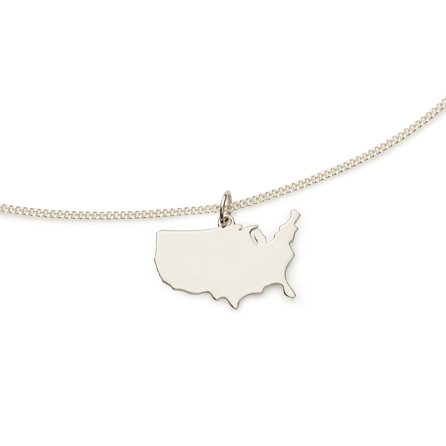 U.S.A Map Necklace